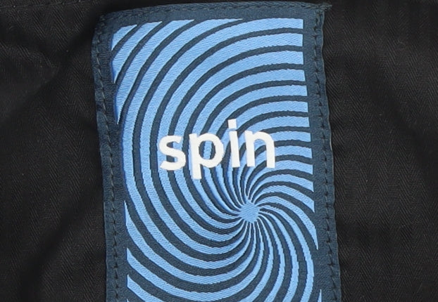 Spin Men's Grey Check Slim Fit Chino Trousers Size 38S