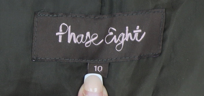 Womens UK Size 10 Phase Eight Brown Puffer Jacket