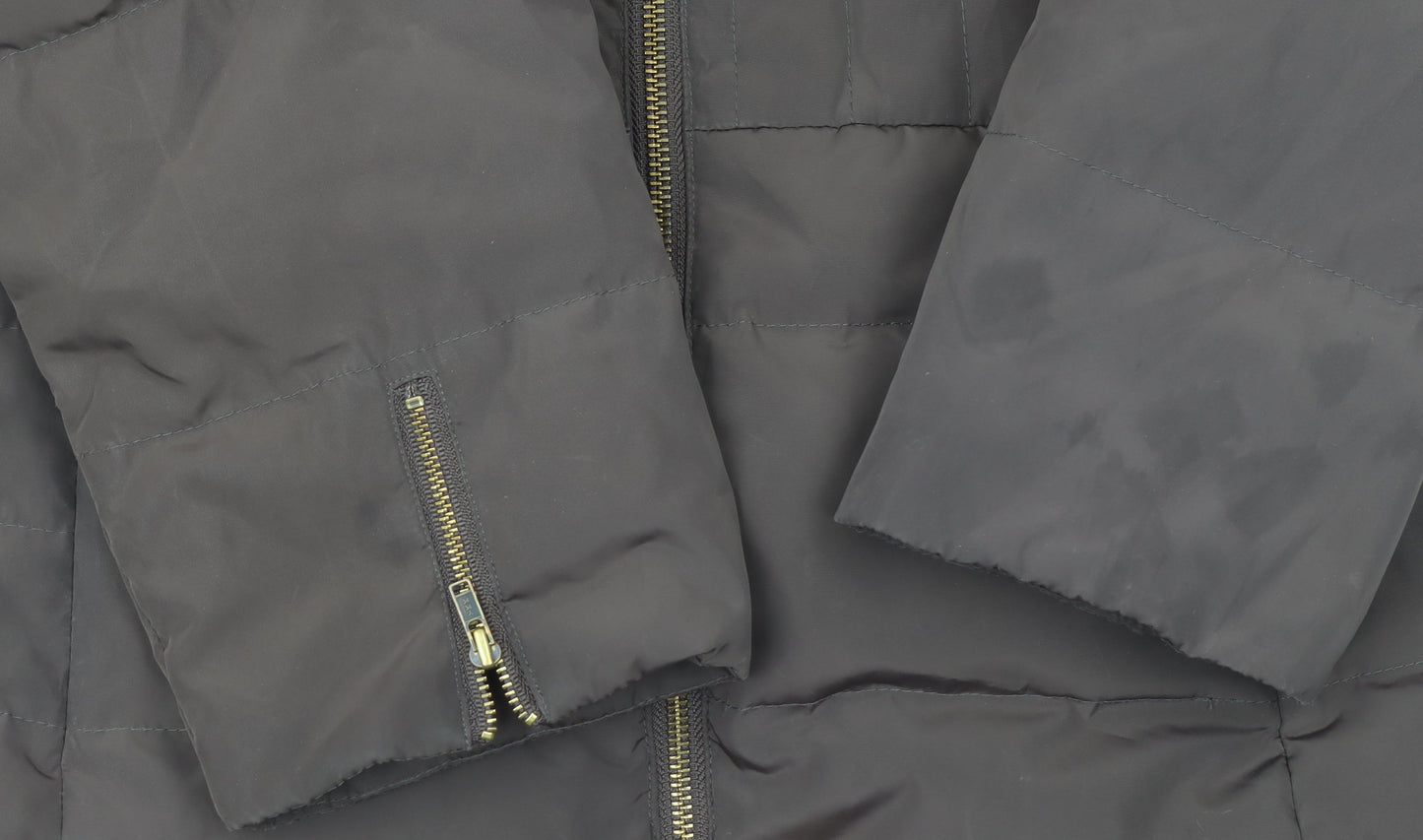 Womens UK Size 10 Phase Eight Brown Puffer Jacket