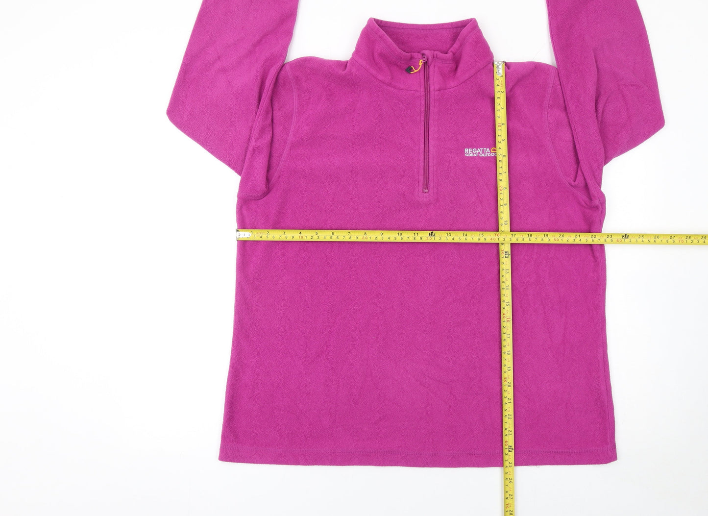 Regatta Great Outdoors Women’s Pink 1/2 Zip Fleece Sweatshirt UK 18