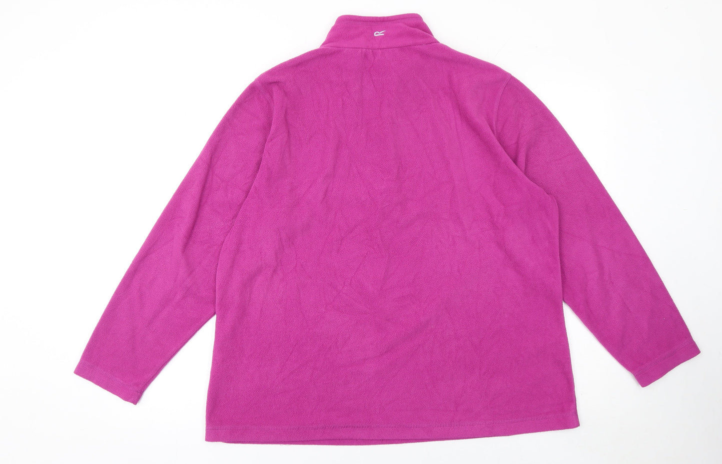 Regatta Great Outdoors Women’s Pink 1/2 Zip Fleece Sweatshirt UK 18