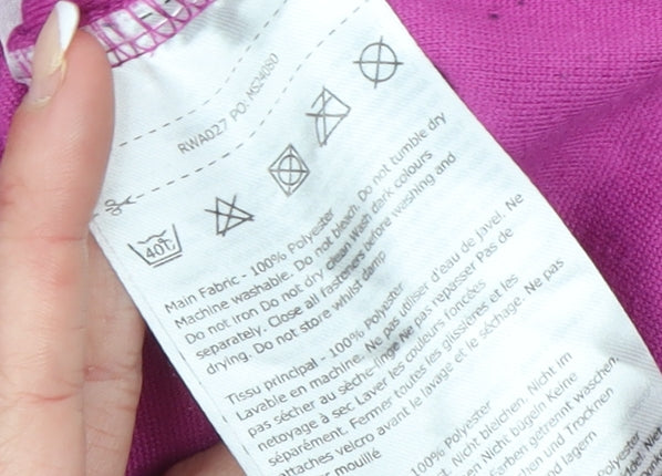 Regatta Great Outdoors Women’s Pink 1/2 Zip Fleece Sweatshirt UK 18