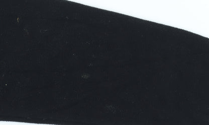 Marks and Spencer Women's Black Fleece Full Zip Activewear Jacket Size 12