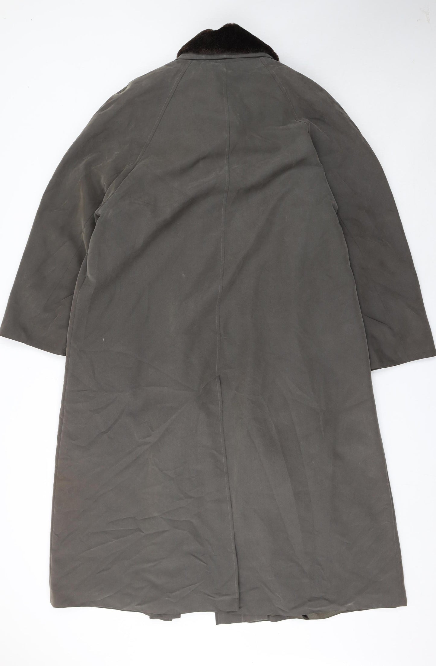 Womens UK Size M Dannimac Brown Overcoat