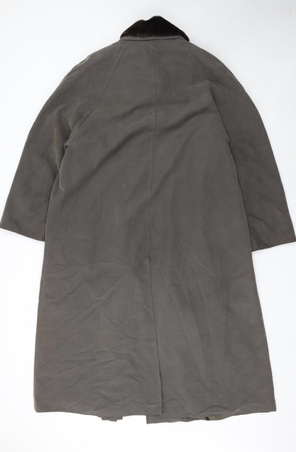 Womens UK Size M Dannimac Brown Overcoat