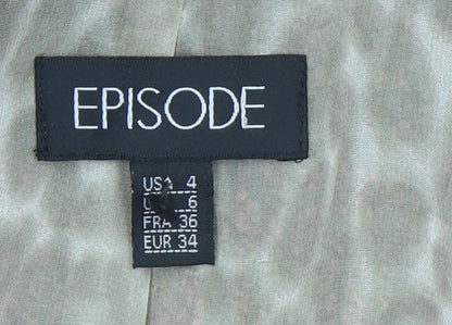Womens UK Size 6 Episode Regular Beige Blazer