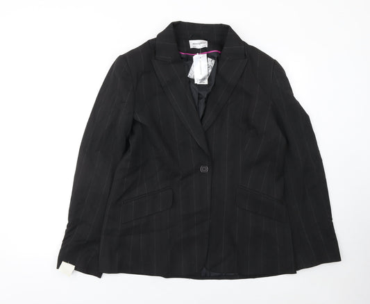 Womens UK Size 16 Atmosphere Regular Black Blazer