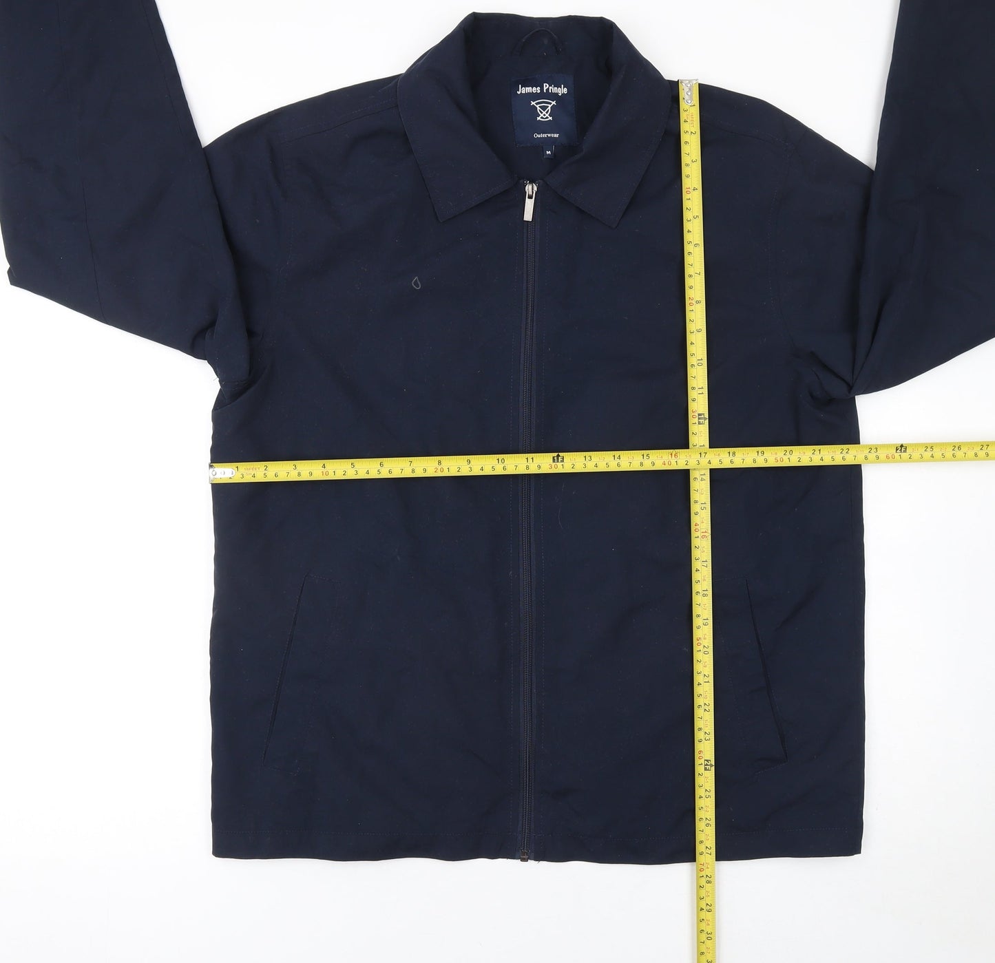 Mens UK Size M James Pringle Blue Basic Jacket