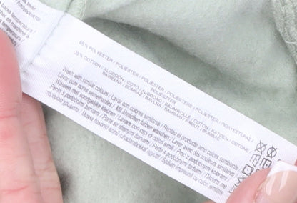 Primark Womens Green Jogger Trousers XS Fleece Comfort Casual