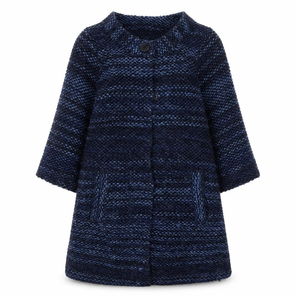 Womens UK Size 14 Monsoon Blue Cape Jumper
