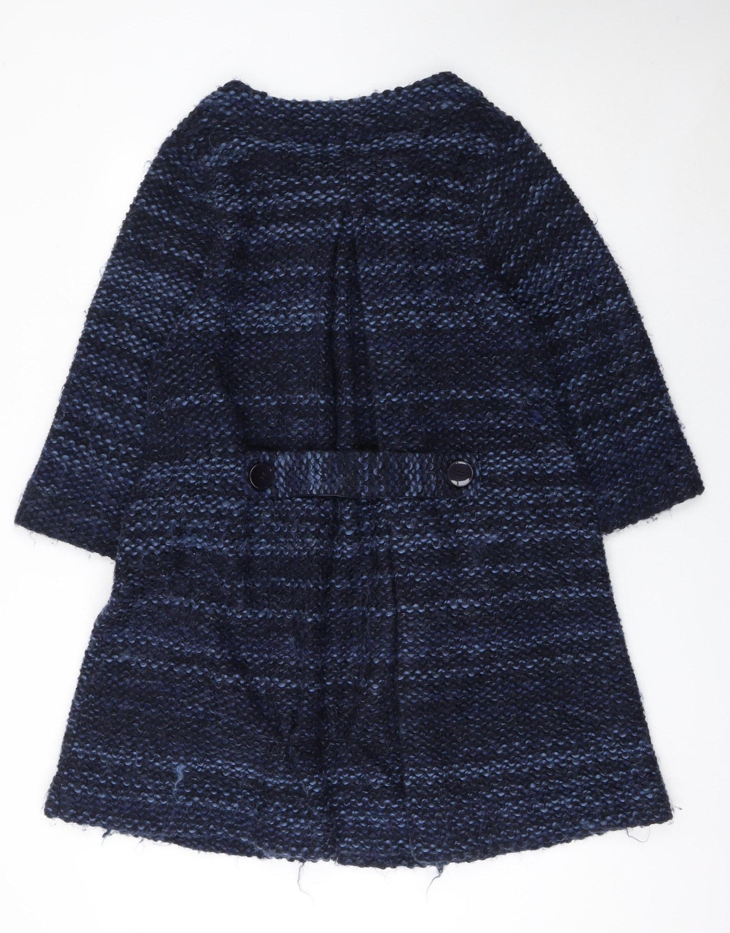 Womens UK Size 14 Monsoon Blue Cape Jumper