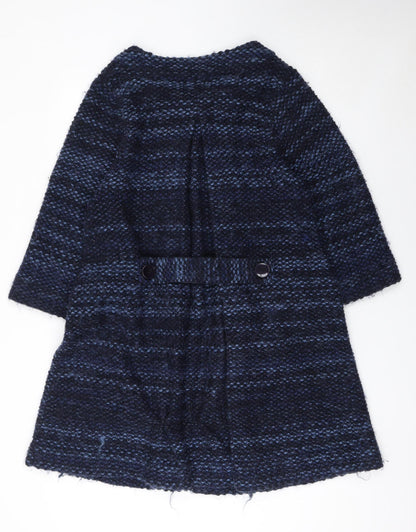 Womens UK Size 14 Monsoon Blue Cape Jumper