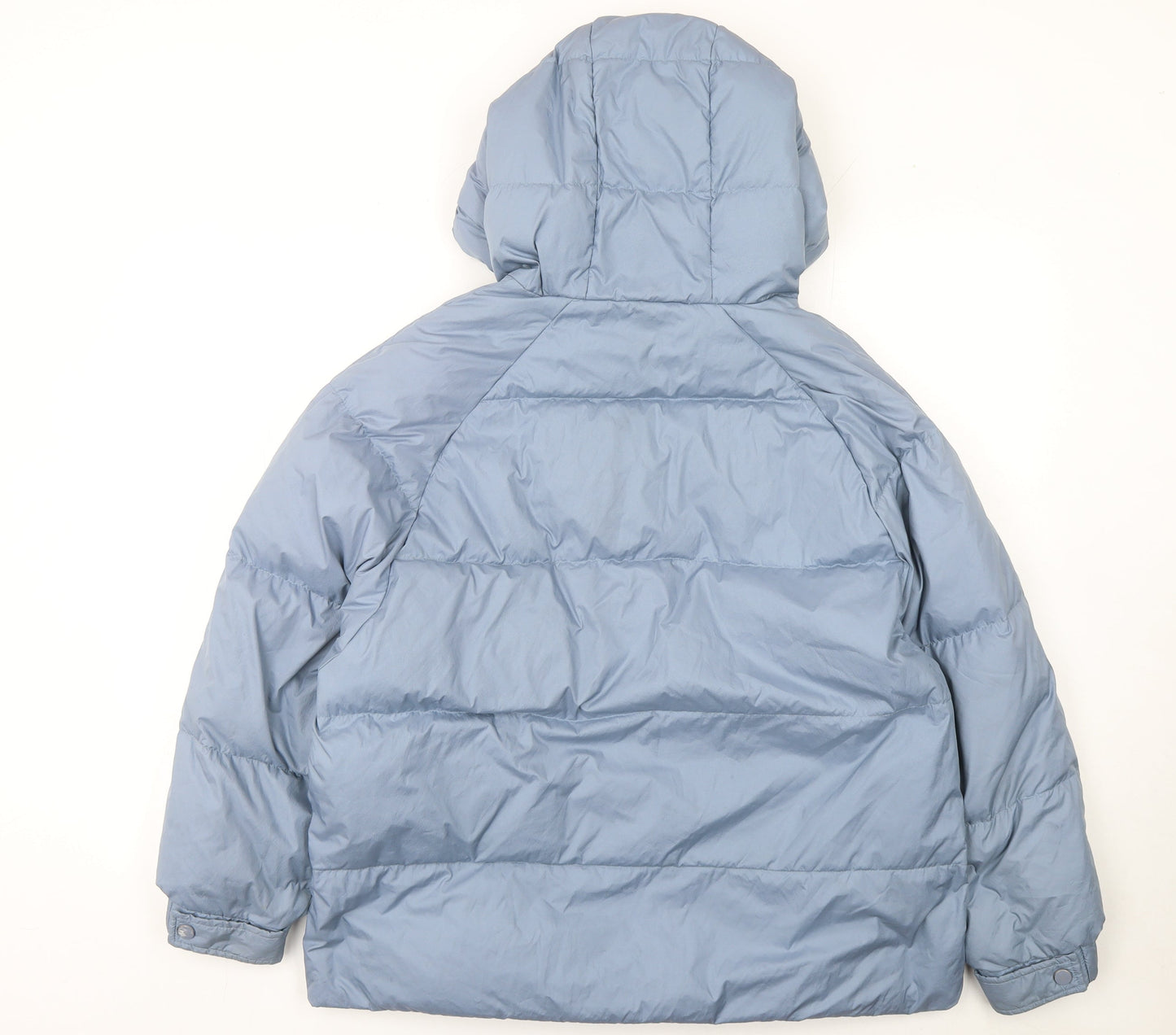 Womens UK Size S MILK Blue Puffer Jacket