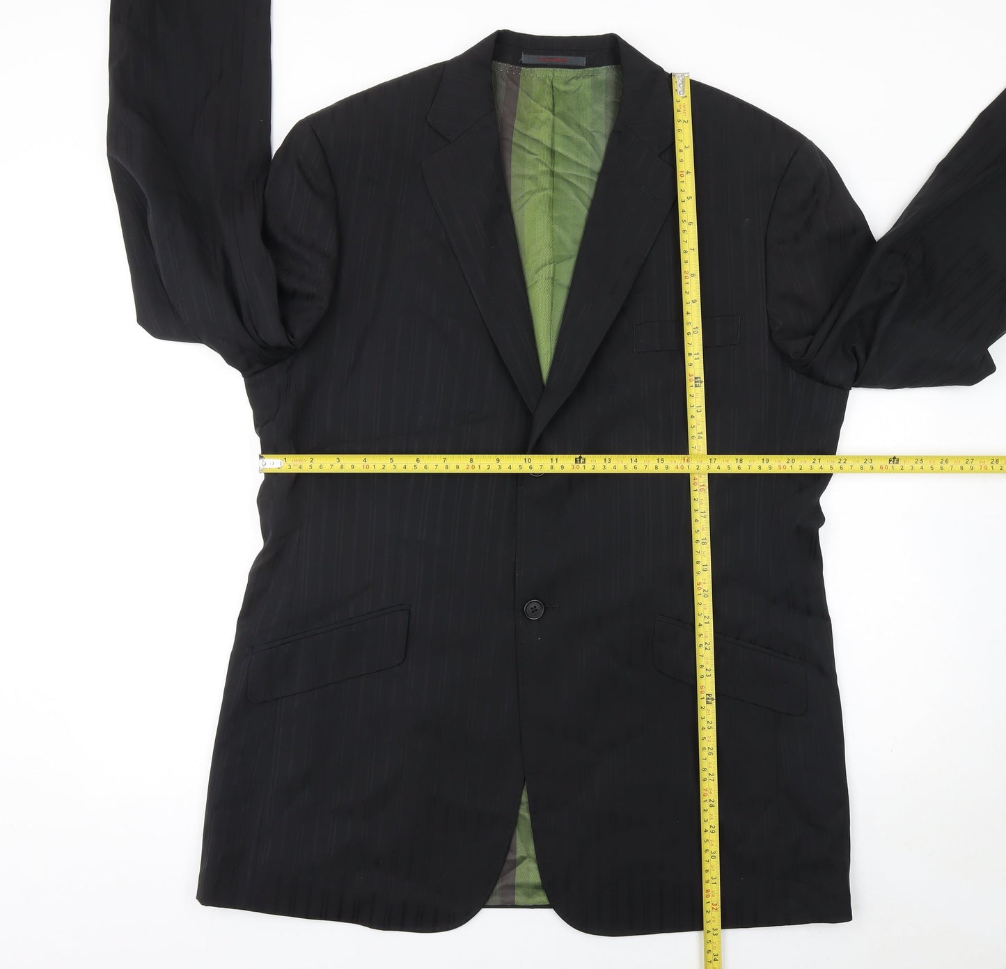 Mens UK Size L Ted Baker Regular Black Suit Jacket