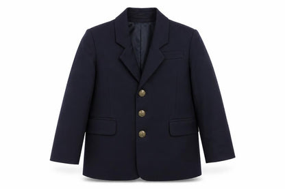 Marks and Spencer Boys Blue Wool Blazer 4 Years Formal Jacket