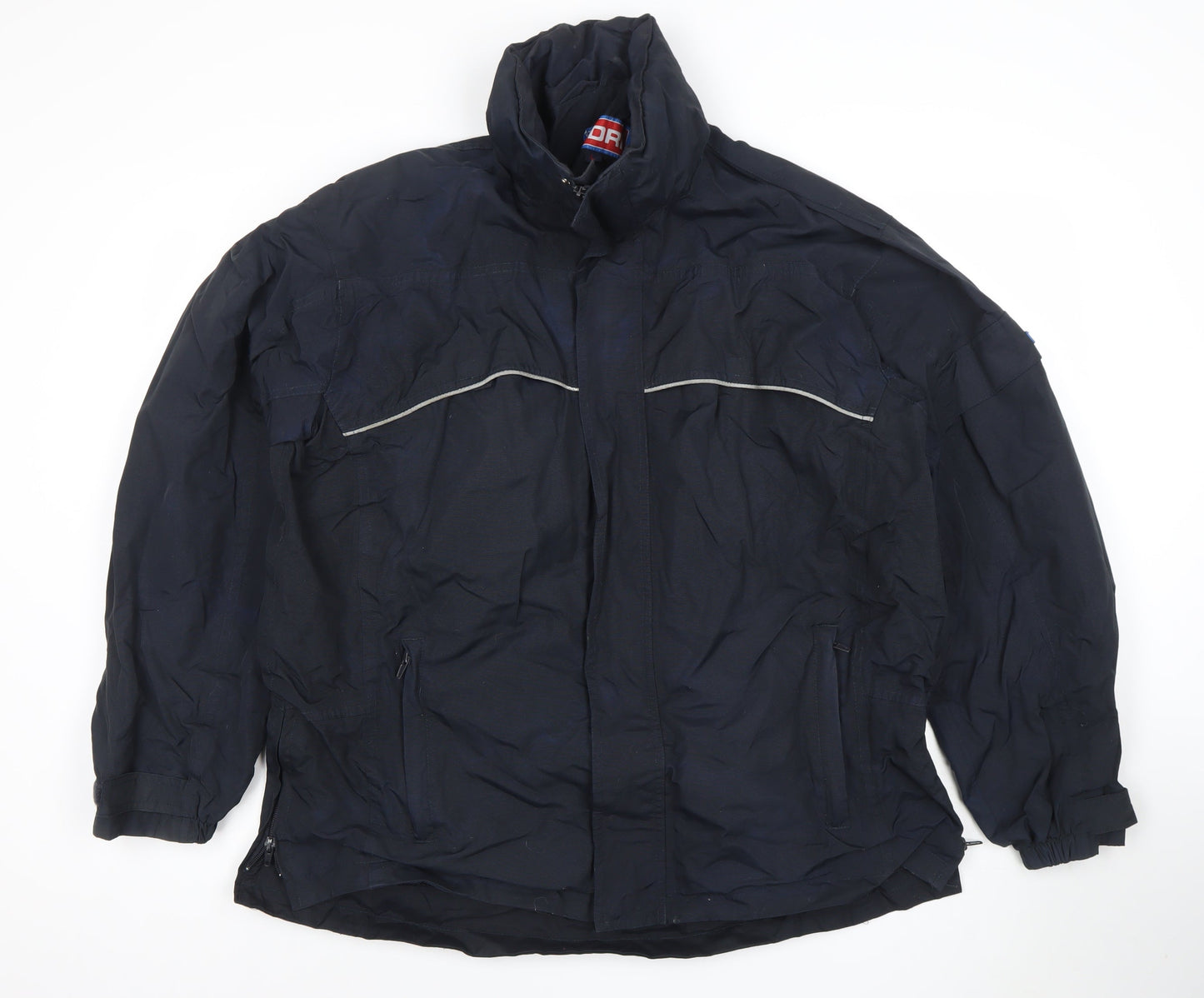 Mens UK Size L DRI Blue Rain Coat