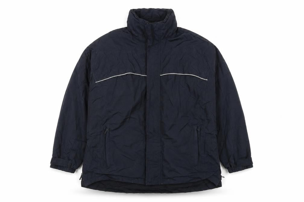 Mens UK Size L DRI Blue Rain Coat