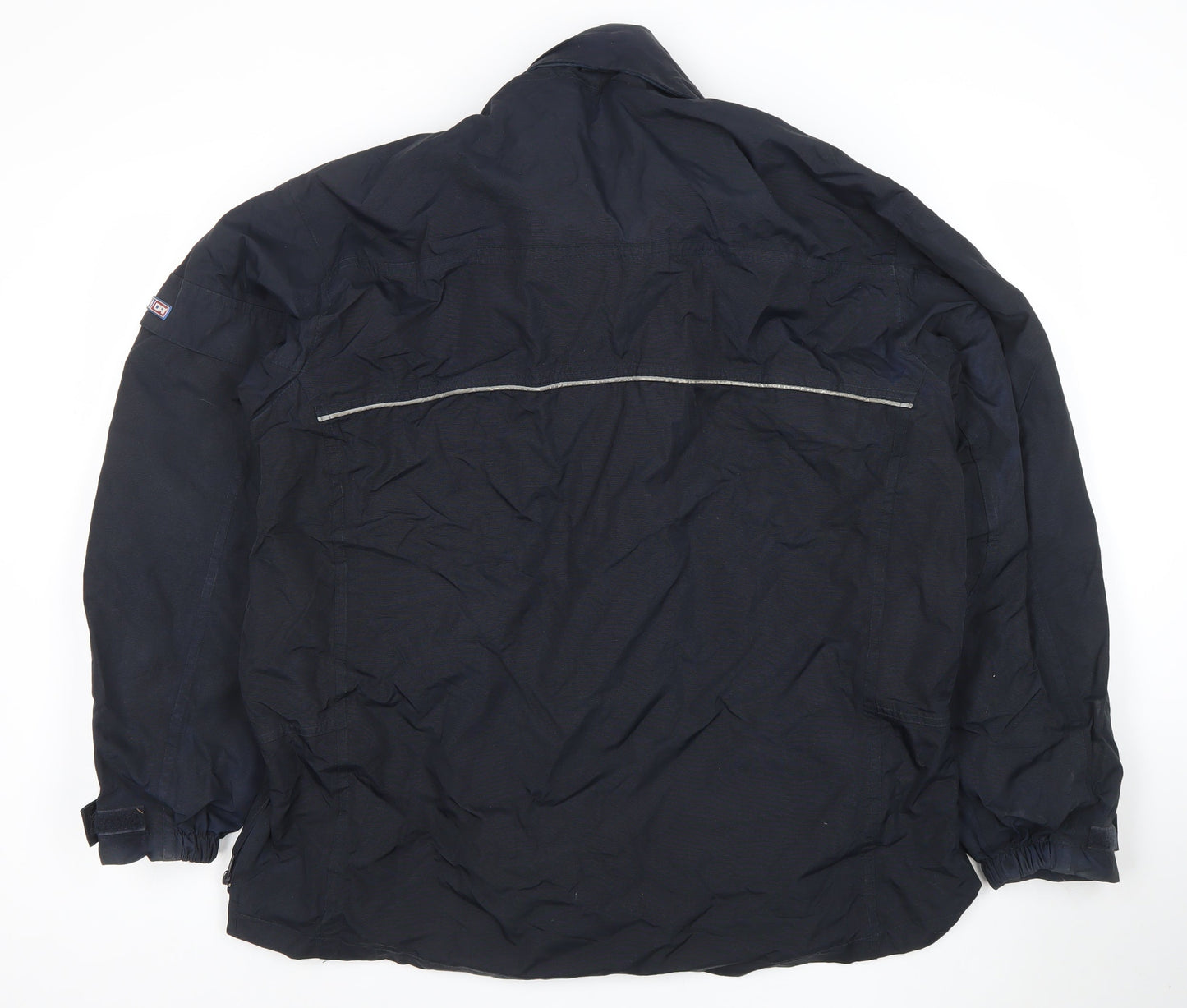 Mens UK Size L DRI Blue Rain Coat