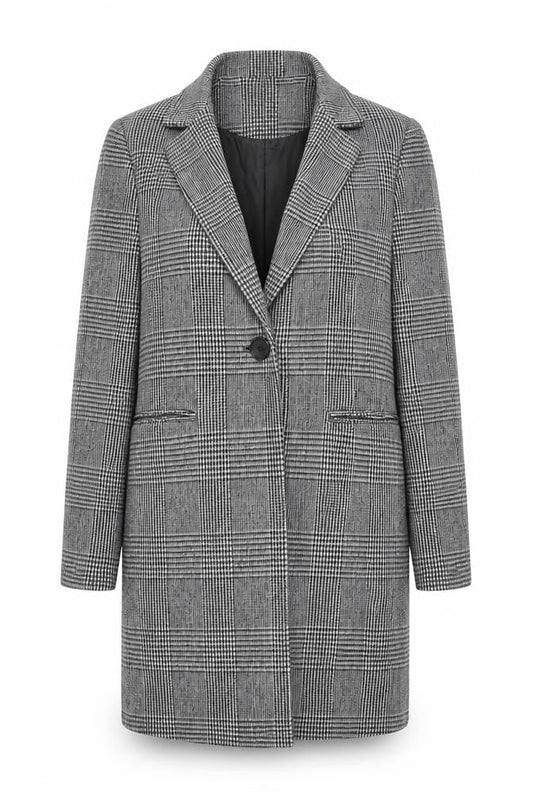 Womens UK Size 10 New Look Grey Blazer