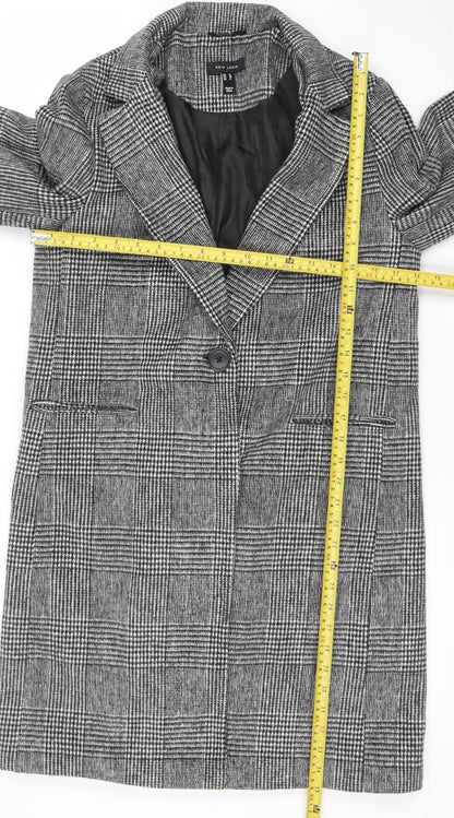 Womens UK Size 10 New Look Grey Blazer