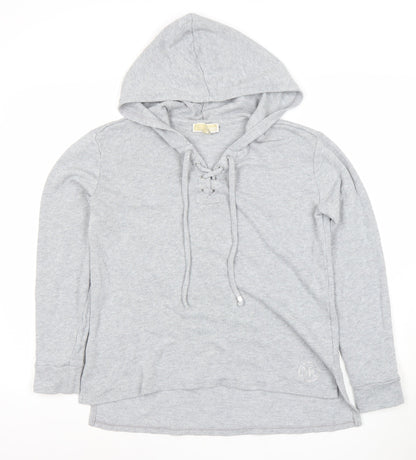 Womens UK Size M Michael Kors Grey Pullover Hoodie