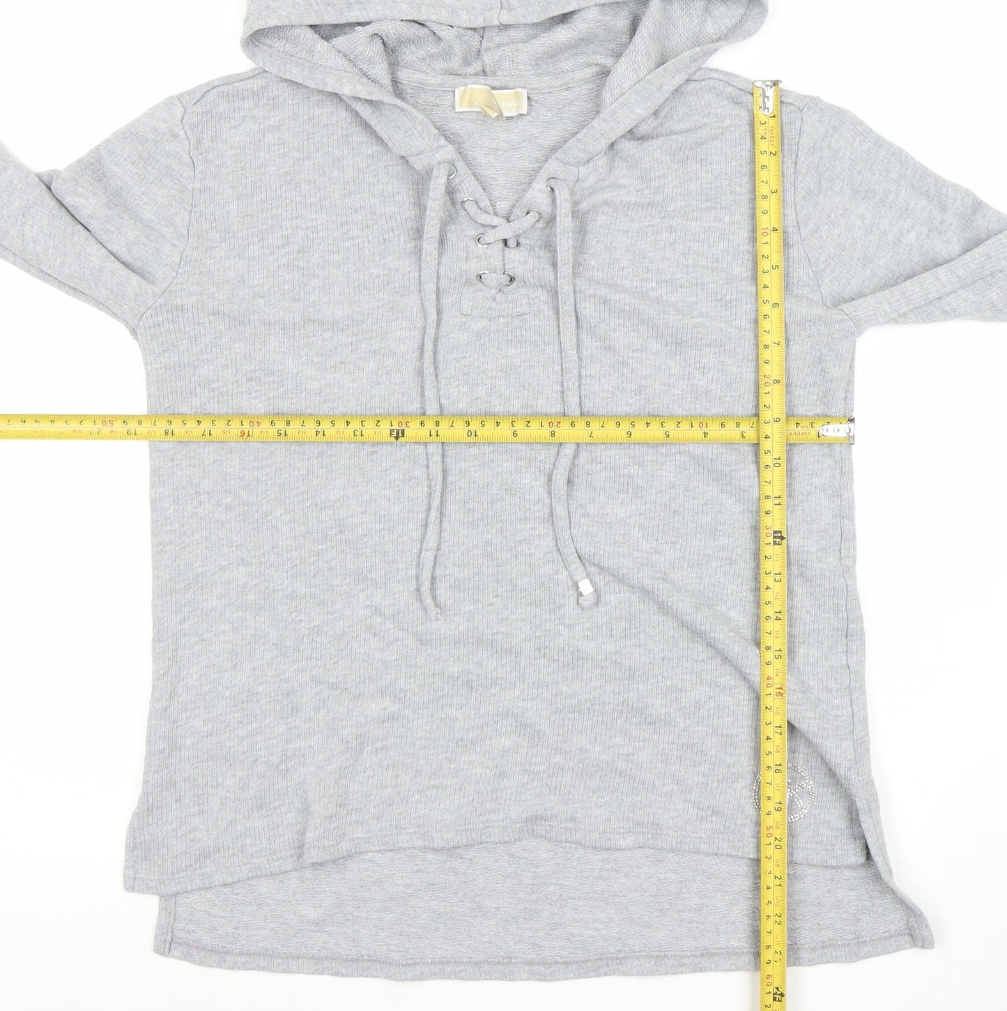 Womens UK Size M Michael Kors Grey Pullover Hoodie