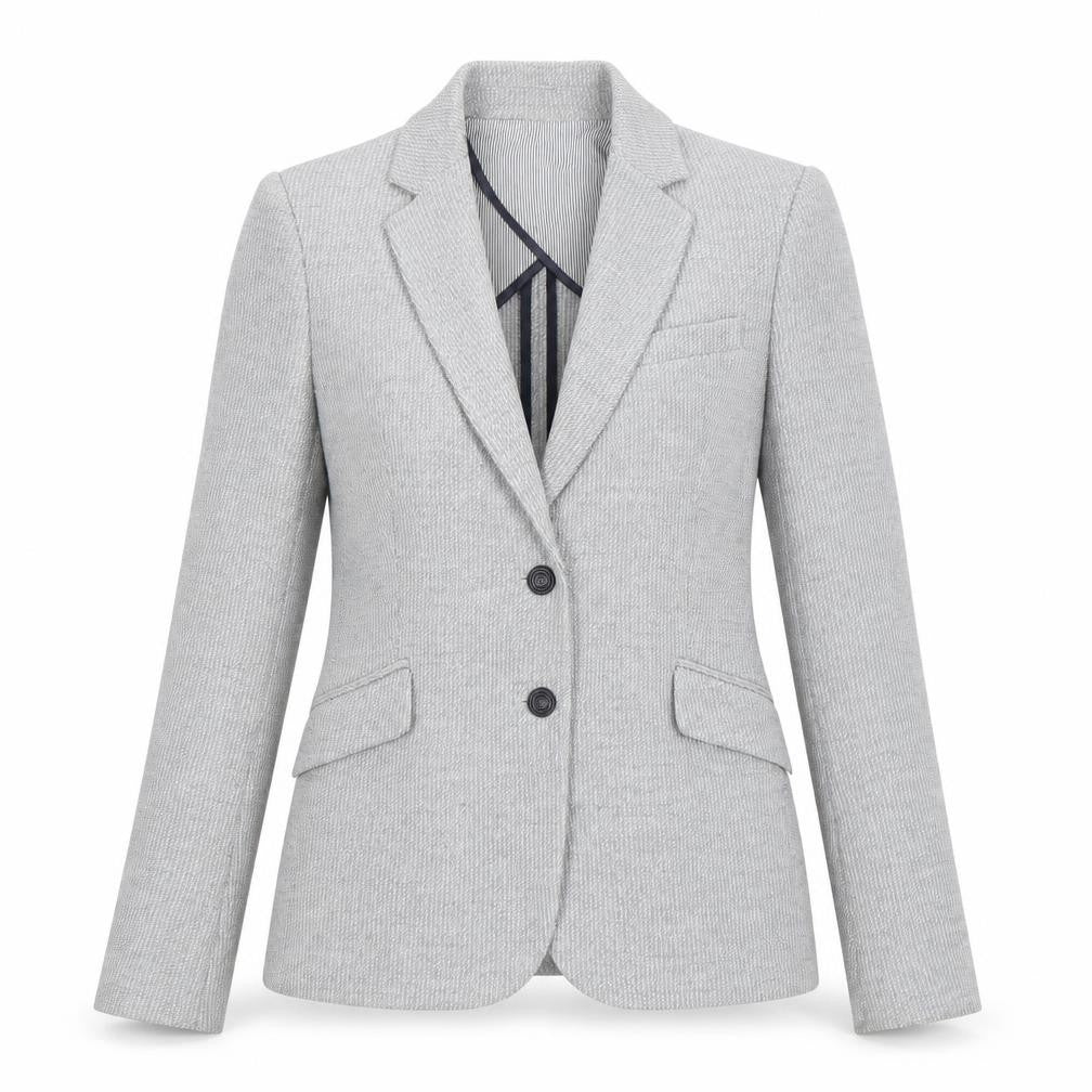 Womens UK Size S Zara Regular Grey Blazer