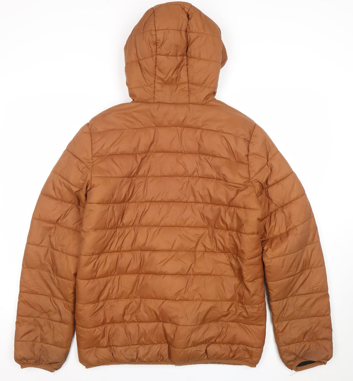 Teens UK Size M Destination Brown Puffer Jacket