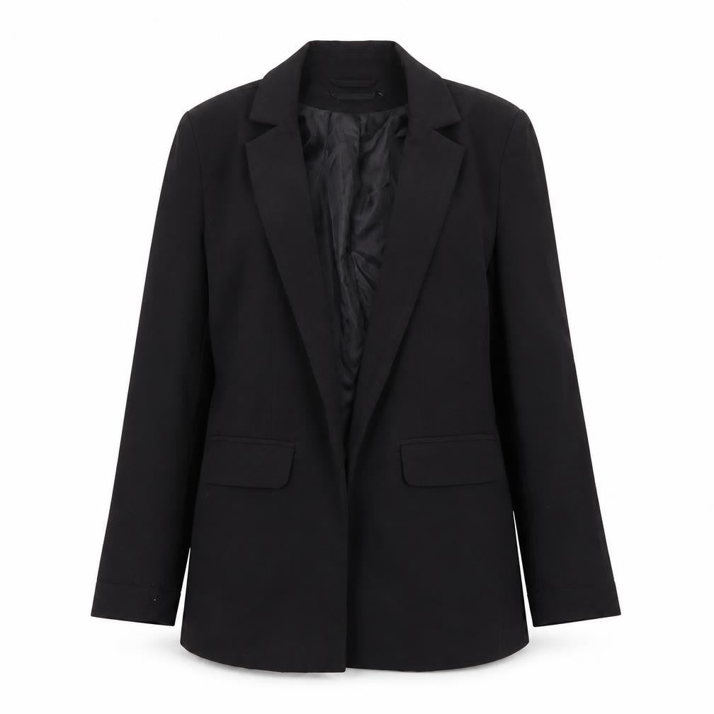 Womens UK Size XS Pieces Regular Black Blazer