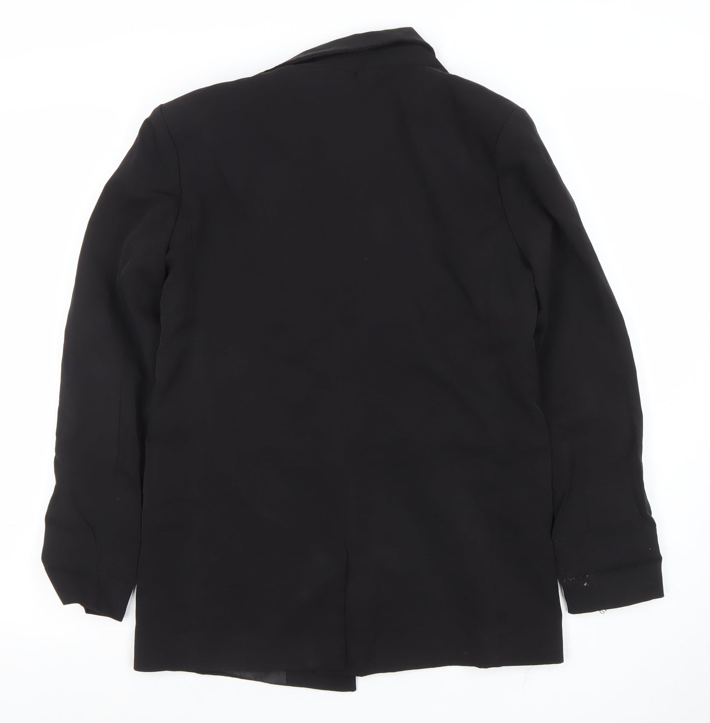 Womens UK Size XS Pieces Regular Black Blazer