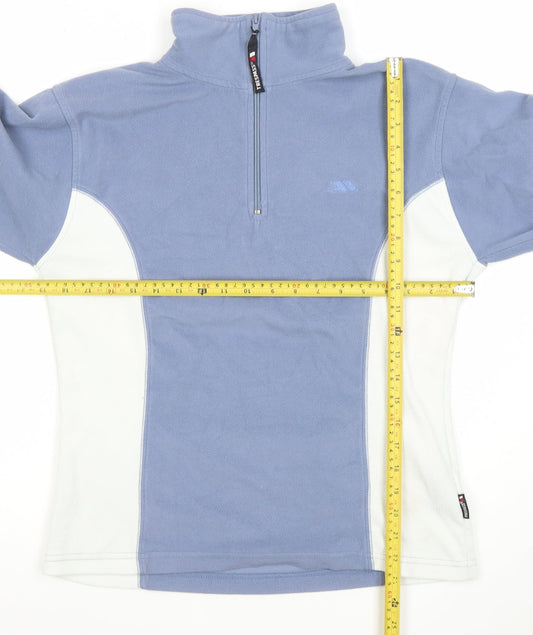 Womens UK Size M Trespass Blue Pullover Sweatshirt