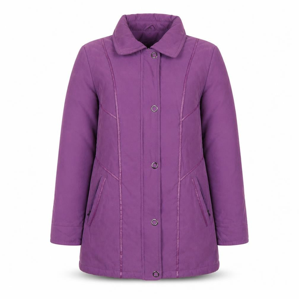 Womens UK Size 12 Finesse Purple Overcoat