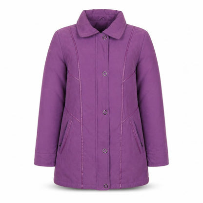 Womens UK Size 12 Finesse Purple Overcoat