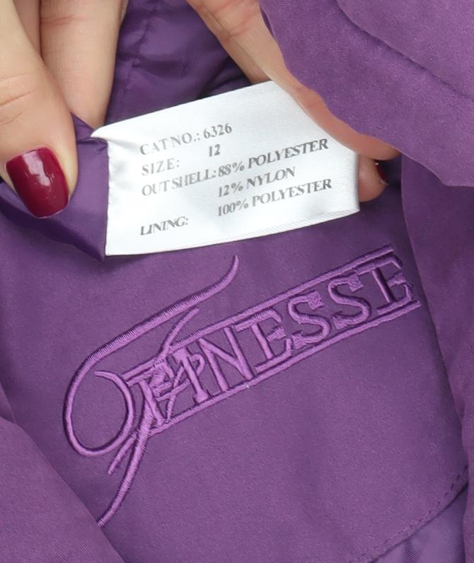 Womens UK Size 12 Finesse Purple Overcoat
