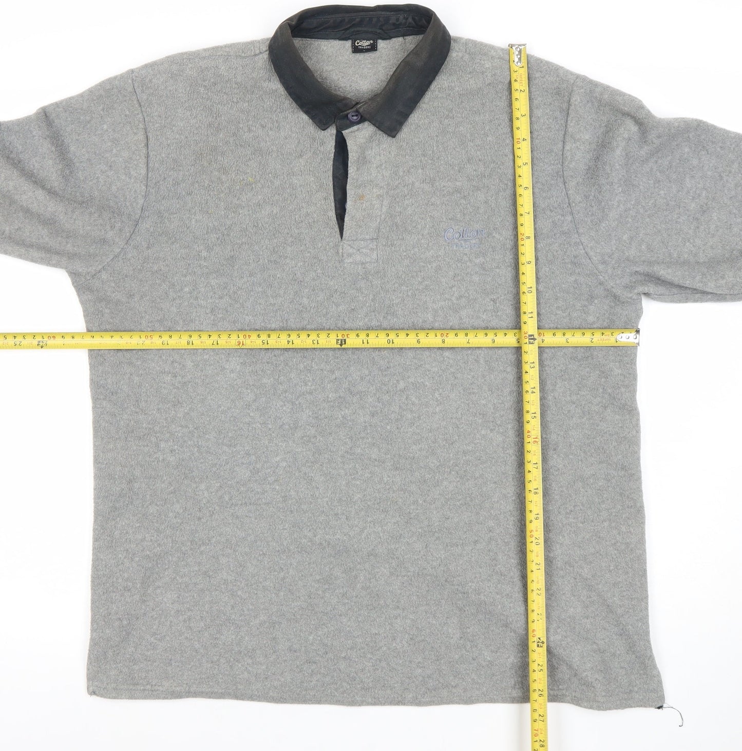 Mens UK Size L Cotton Traders Polyester Polo Shirt