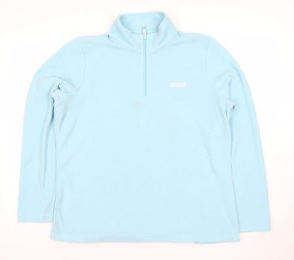 Regatta Women’s Blue 1/2 Zip Fleece Sweatshirt UK 18
