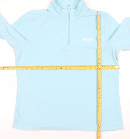 Regatta Women’s Blue 1/2 Zip Fleece Sweatshirt UK 18