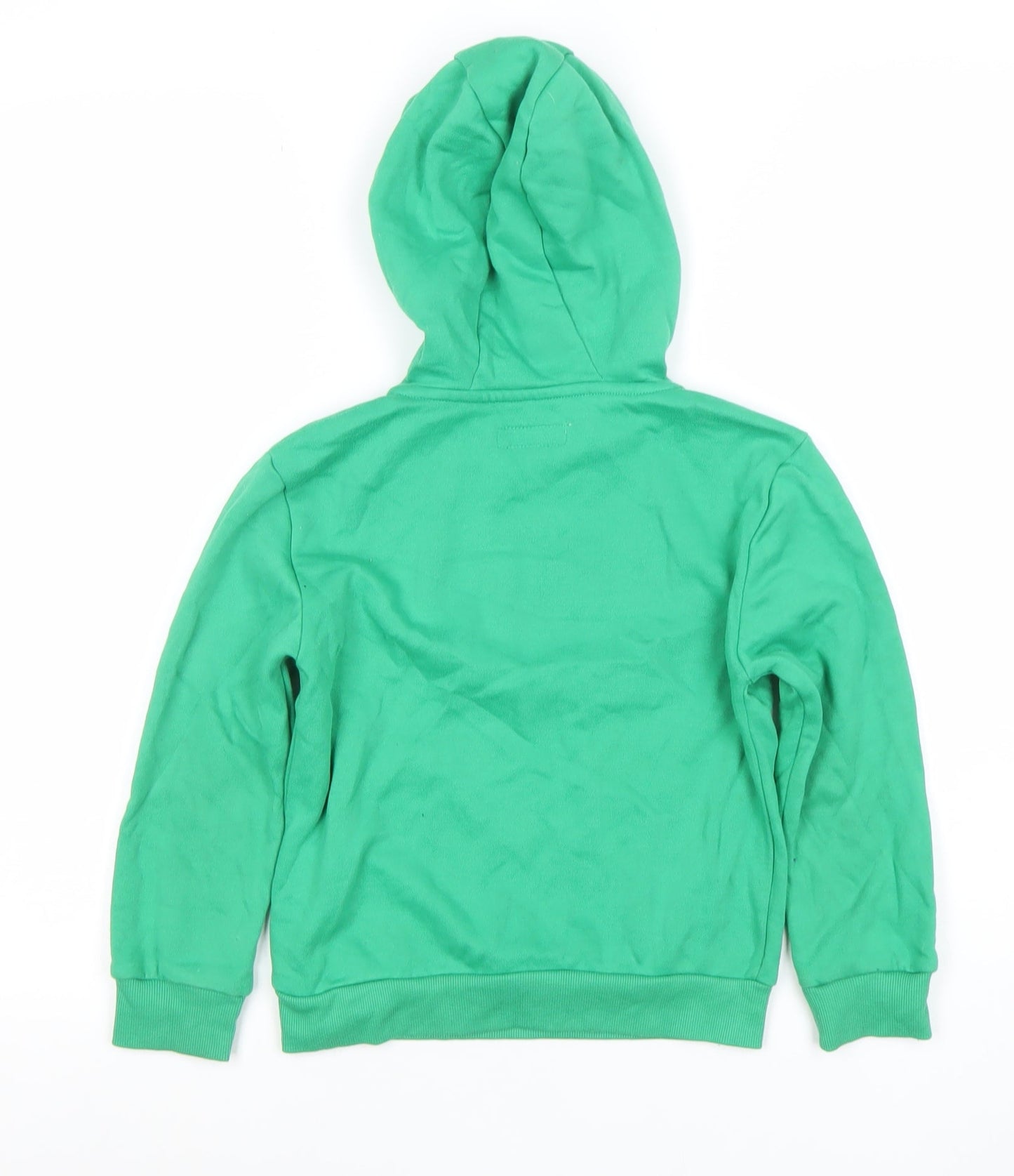 Boys UK Size 5-6 Years Primark Green Pullover Hoodie