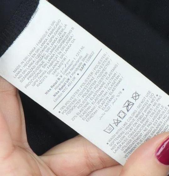 Nike Women's Black Dri-FIT Leggings Size S Moisture Wicking Activewear