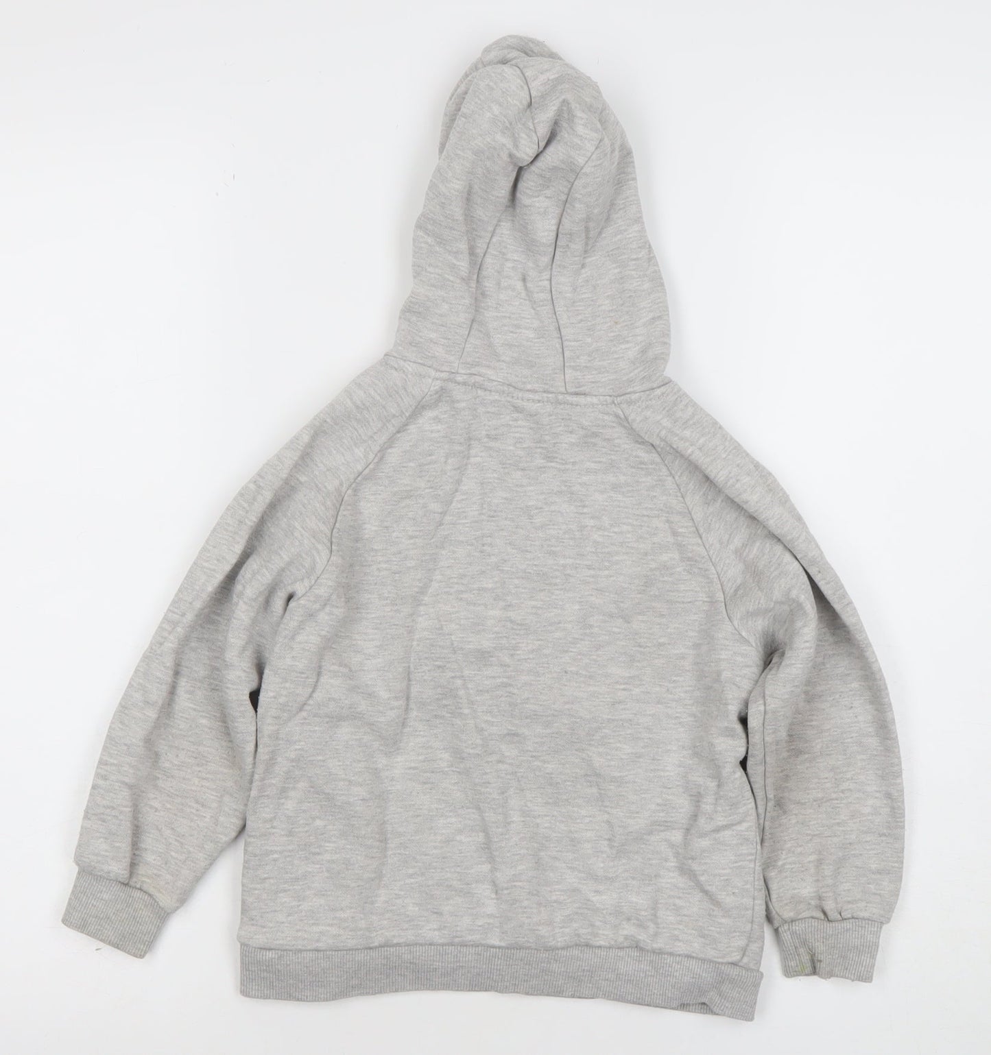 Primark Boys Grey Spider-Man Hoodie 5-6 Years Pullover Marvel Fleece