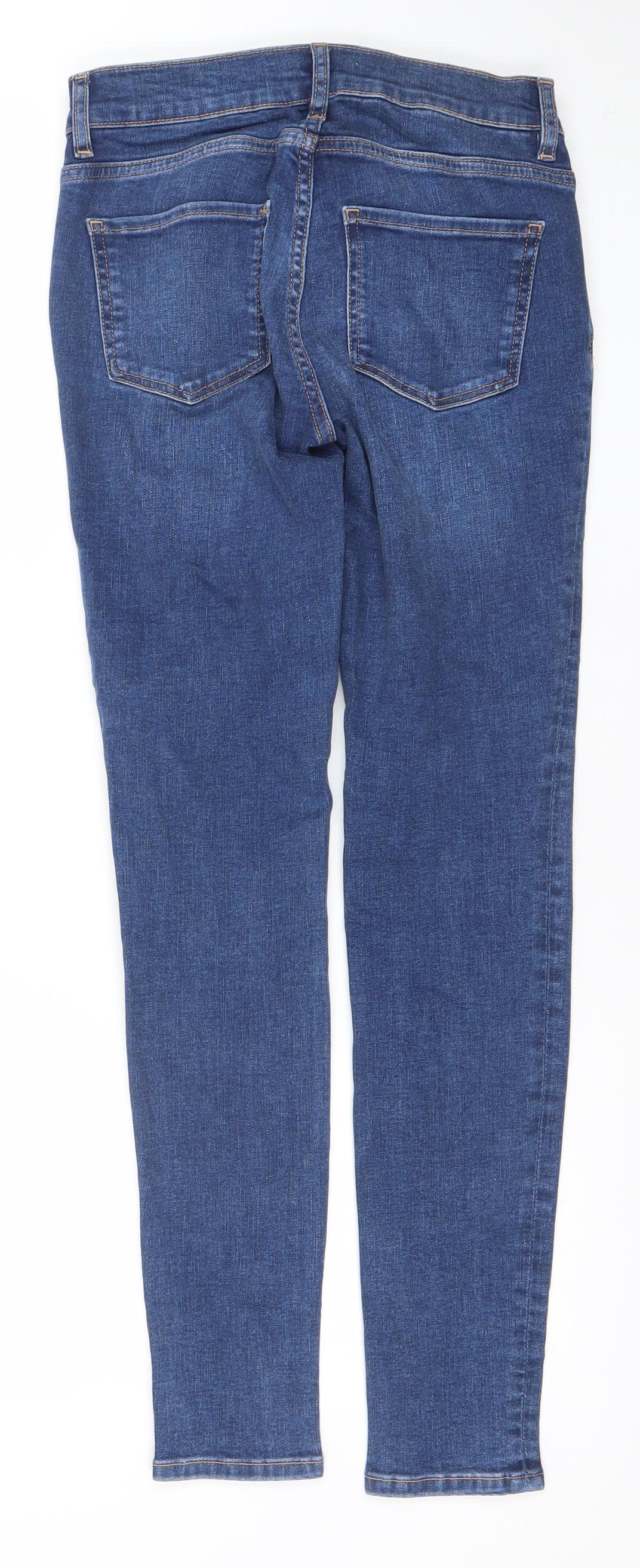 Womens UK Size 6 MNG Slim Fit Skinny Blue Jeans