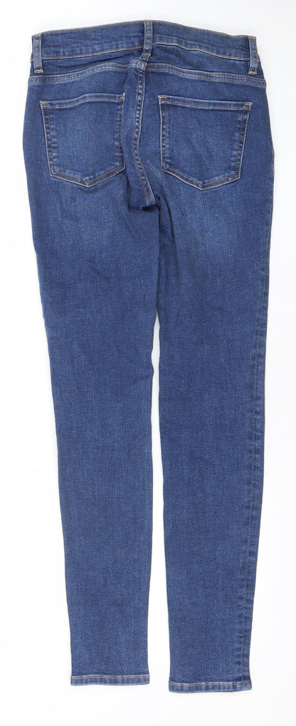 Womens UK Size 6 MNG Slim Fit Skinny Blue Jeans
