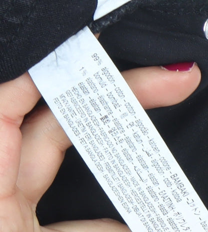 ZARA Womens Black Skinny Jeans Size 8 Slim Fit Mid Rise Denim