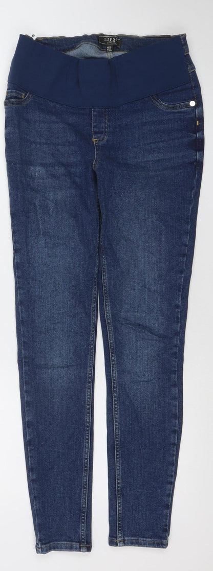 Lipsy Women’s Blue Maternity Skinny Jeans Size 6R