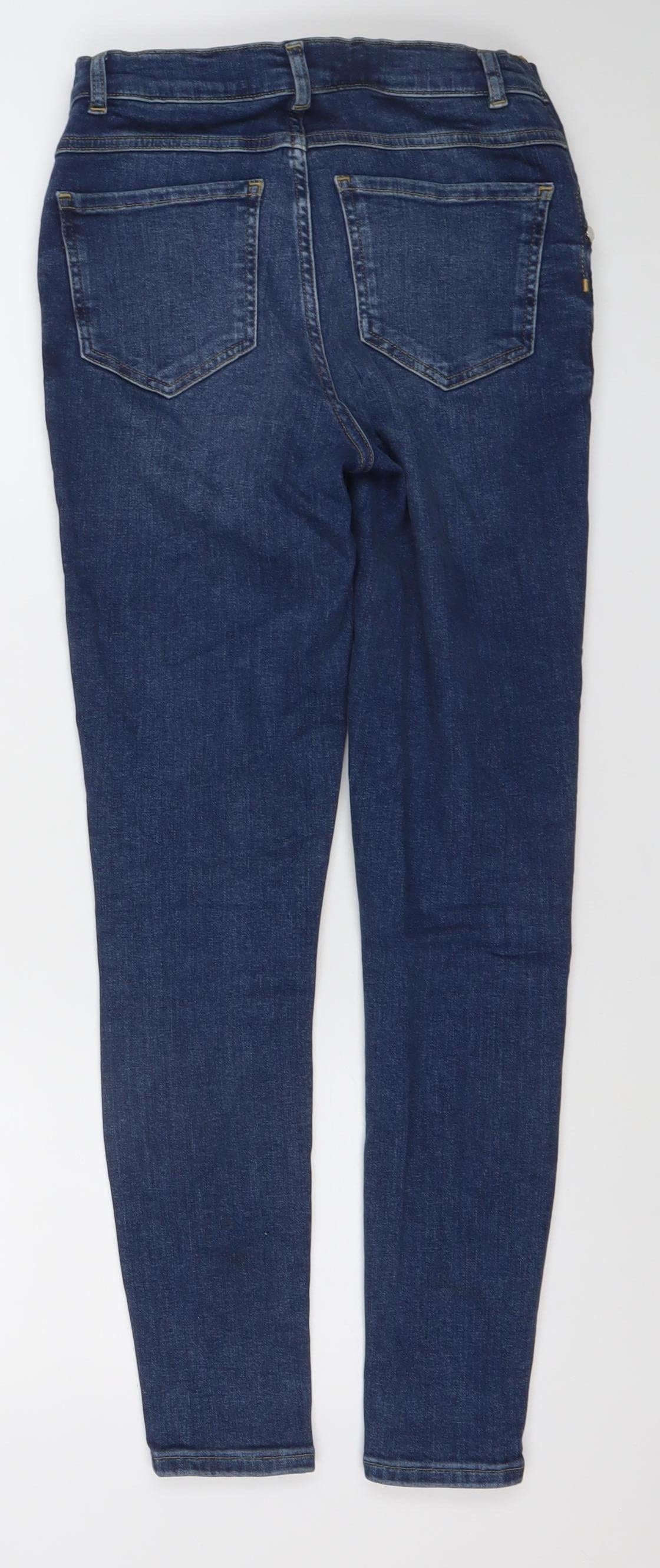 Lipsy Women’s Blue Maternity Skinny Jeans Size 6R