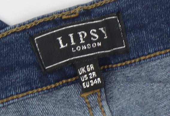 Lipsy Women’s Blue Maternity Skinny Jeans Size 6R