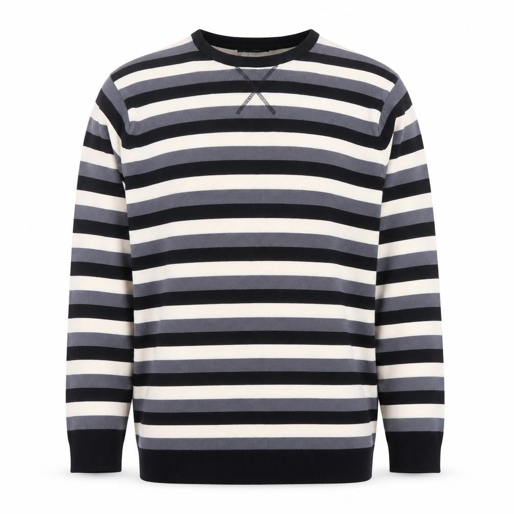 Mens UK Size L Precision Multicoloured Pullover Jumper
