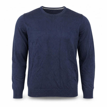 Mens UK Size L Blend Blue Pullover Jumper