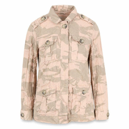 Womens UK Size S River Island Beige Military Jacket