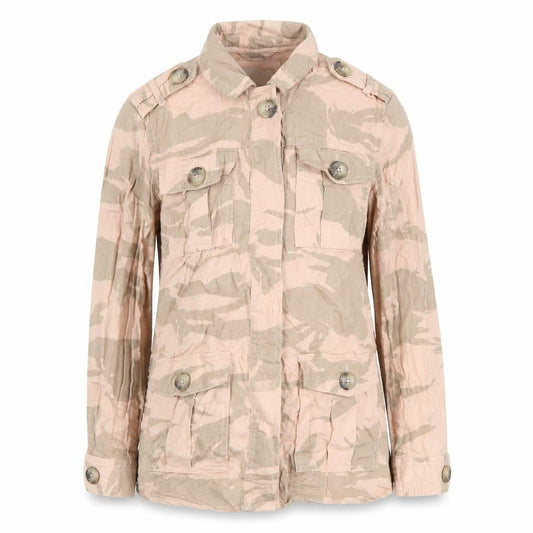 Womens UK Size S River Island Beige Military Jacket